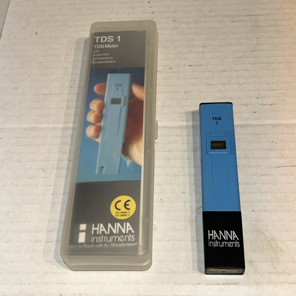 Hanna Instruments TDS 1 Water‎ Tester 0-999 PPM C1